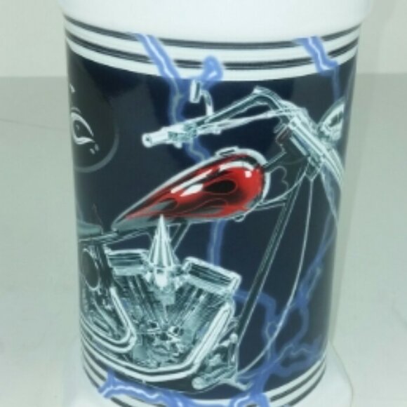 Orange County Choppers Motorcycle 32 oz Mug 2005 New York 1771 Huge Souvenir - Picture 5 of 7
